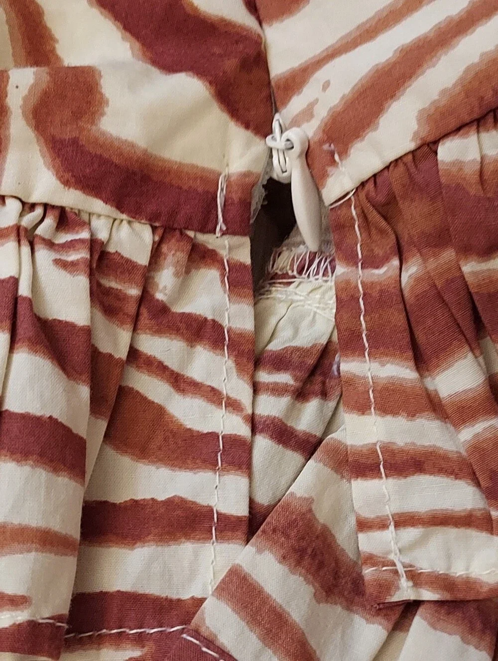 Anthropologie Love The Label Animal Print Long Sleeve Top Size Small
